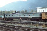 BCOL bunk car #6406. Ex Milwaukee Road rebuilt by PGE.